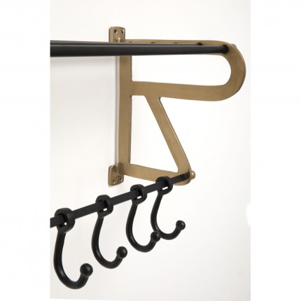 Wall Coat Rack with shelf Grandezza Kare Design