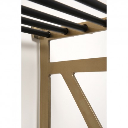 Portemanteau mural avec étagère Grandezza Kare Design