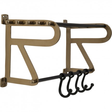 Wall Coat Rack with shelf Grandezza Kare Design