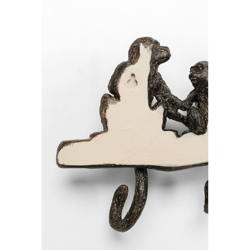 Garderobe murale Monkey Family 38cm