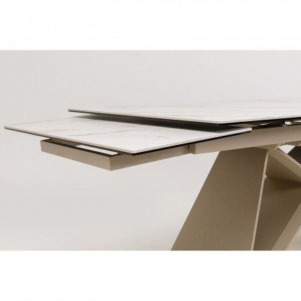 Table à rallonges Nelly 260x90cm Kare Design