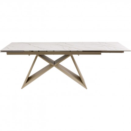 Table à rallonges Nelly 260x90cm Kare Design