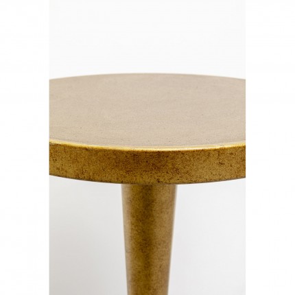 Table d'appoint Coney 30cm laiton Kare Design
