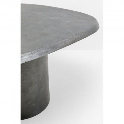 Table basse Bossy 69x56cm grise Kare Design