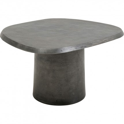 Table basse Bossy 69x56cm grise Kare Design