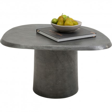 Table basse Bossy 69x56cm grise Kare Design