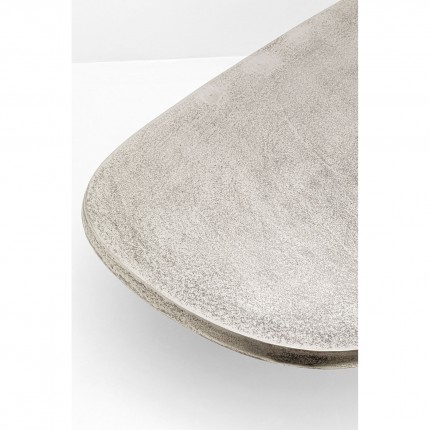 Table basse Bossy 87x59cm argentée Kare Design Table basse Bossy 87x59cm argentée Kare Design