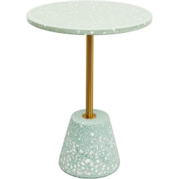 Table d appoint Amore vert menthe Ø40cm