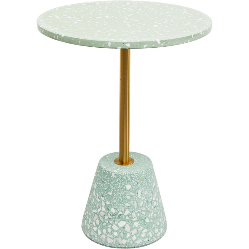 Table d appoint Amore vert menthe Ø40cm