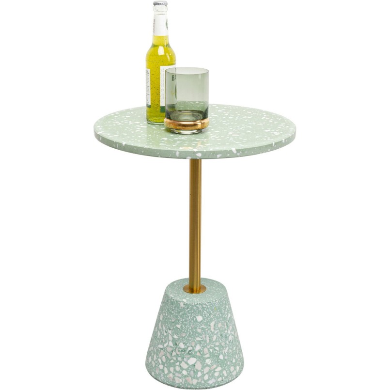Table d appoint Amore vert menthe Ø40cm
