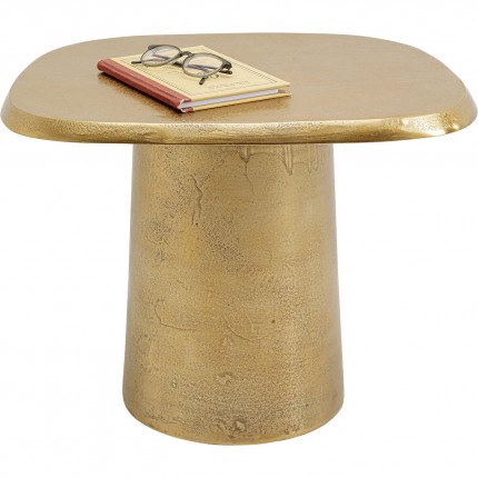 Table d'appoint Bossy 55x43cm dorée Kare Design