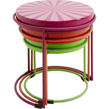 Side Table Good Vibes (3/set) Kare Design
