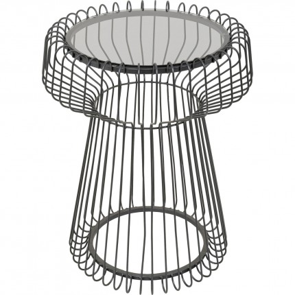 Side Table Lisboa Ø38cm black Kare Design