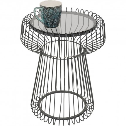 Side Table Lisboa Ø38cm black Kare Design