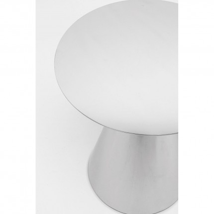 Table d'appoint Mambo 45cm chromée Kare Design