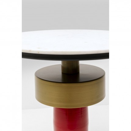 Table d'appoint Memphis Stone 40cm Kare Design