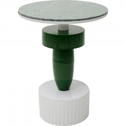 Table d'appoint Memphis 40cm verte Kare Design