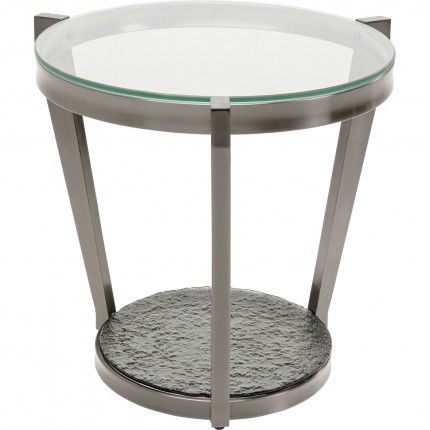 Side Table Monocolo Ø50cm graphite Kare Design