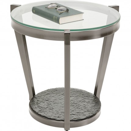 Side Table Monocolo Ø50cm graphite Kare Design