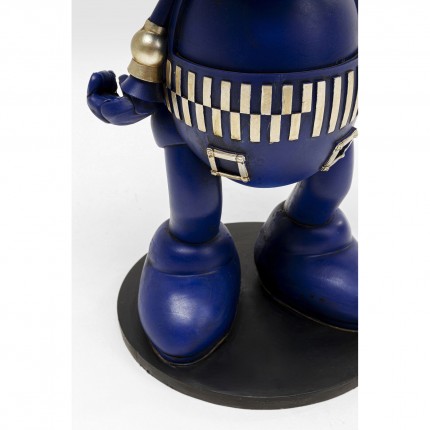 Table d'appoint robot monde bleu Kare Design