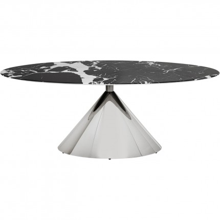 Table Mambo 200x100cm chromée Kare Design