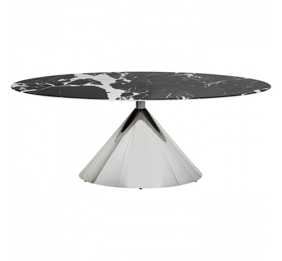 Table Mambo 200x100cm chromée Kare Design Table Mambo 200x100cm chromée Kare Design