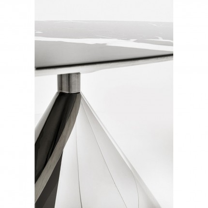 Table Mambo 200x100cm chromée Kare Design