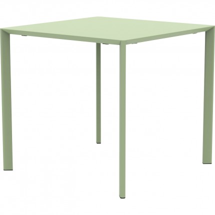 Outdoor Table Twist 80x80cm green Kare Design