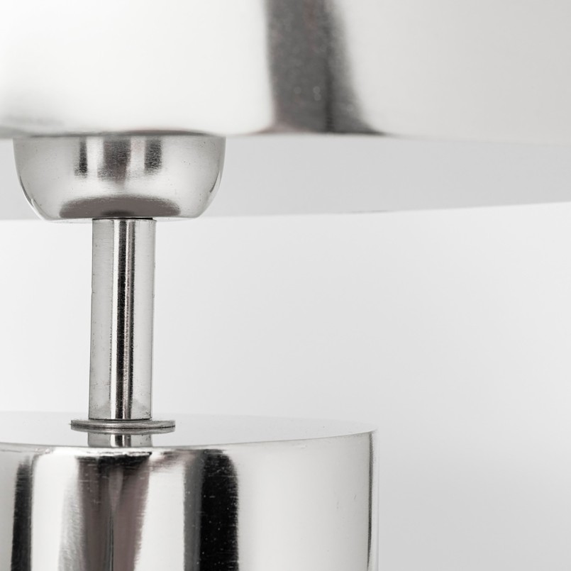 Lampe de table rétro chromée- Loungy - Kare Design