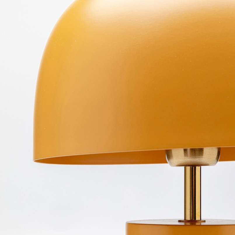 Lampe rétro orange en acier - Loungy - Kare Design