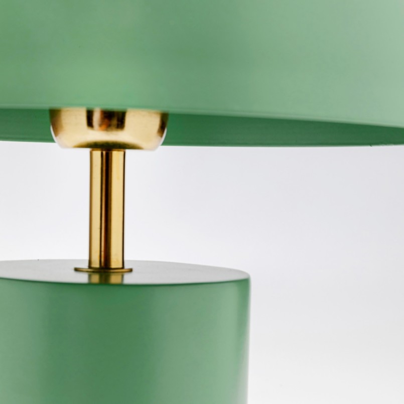 Lampe de table rétro verte - Loungy - Kare Design