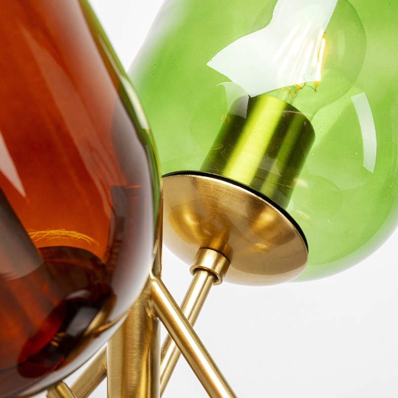 Lampadaire rétro en verre multicolore - Balloon Dance - Kare Design