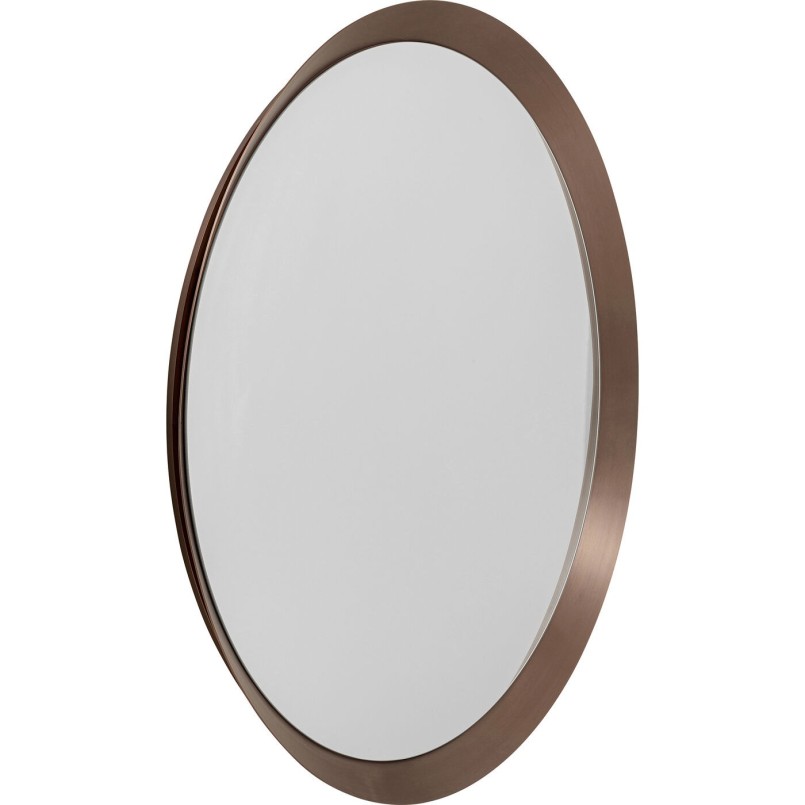 Miroir mural rond bords biseautés - Arezzo Coffee - Kare Design