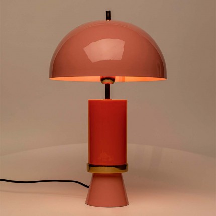 Table Lamp Josy pink and orange Kare Design