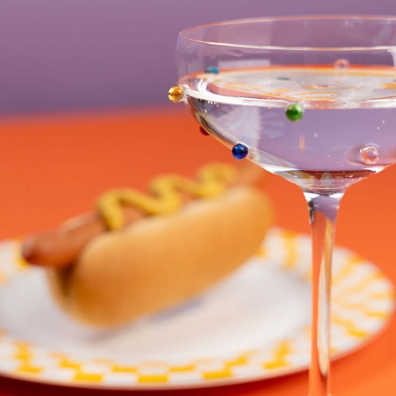 Verres à cocktail billes multicolores 3D - Party Dots - Kare Design