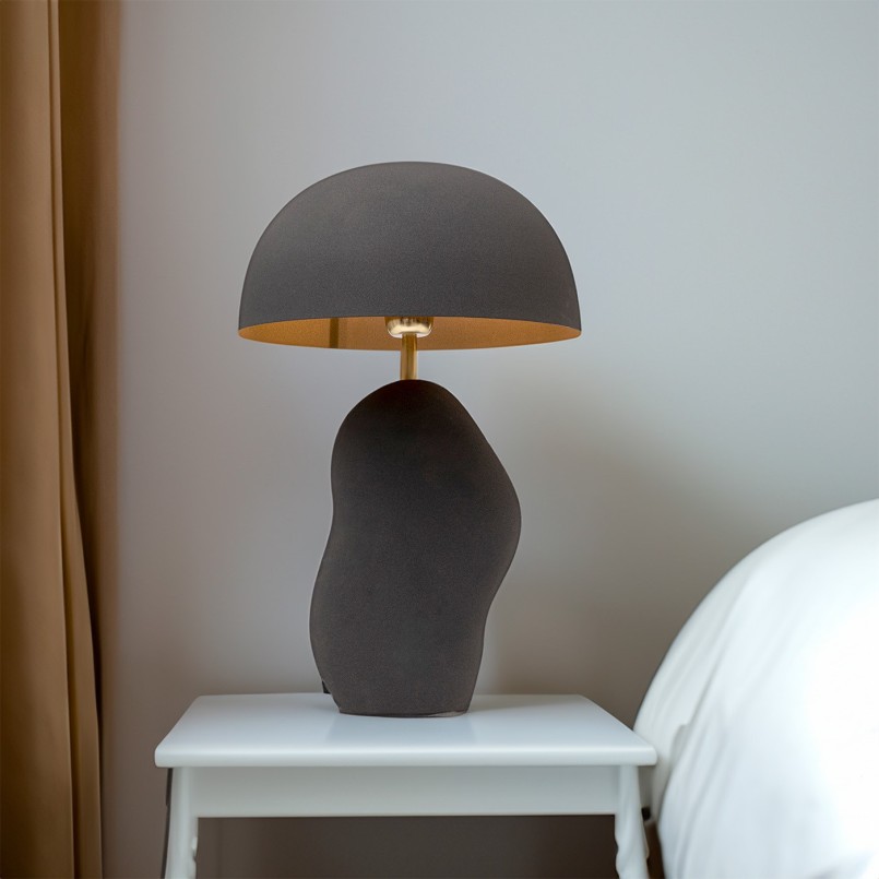 Black and gold steel lamp - Nube - Kare Design
