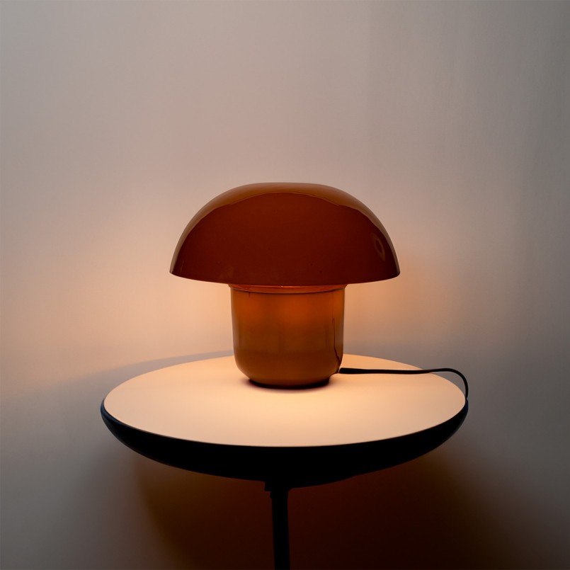 Lampe rétro marron - Mushroom - Kare Design