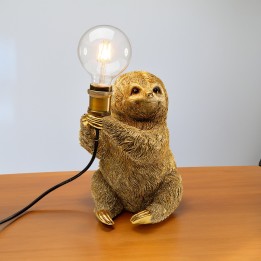 Lampe paresseux doré - Kare Design