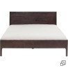 Contemporary dark wood bed - Brooklyn Walnut - Kare Design