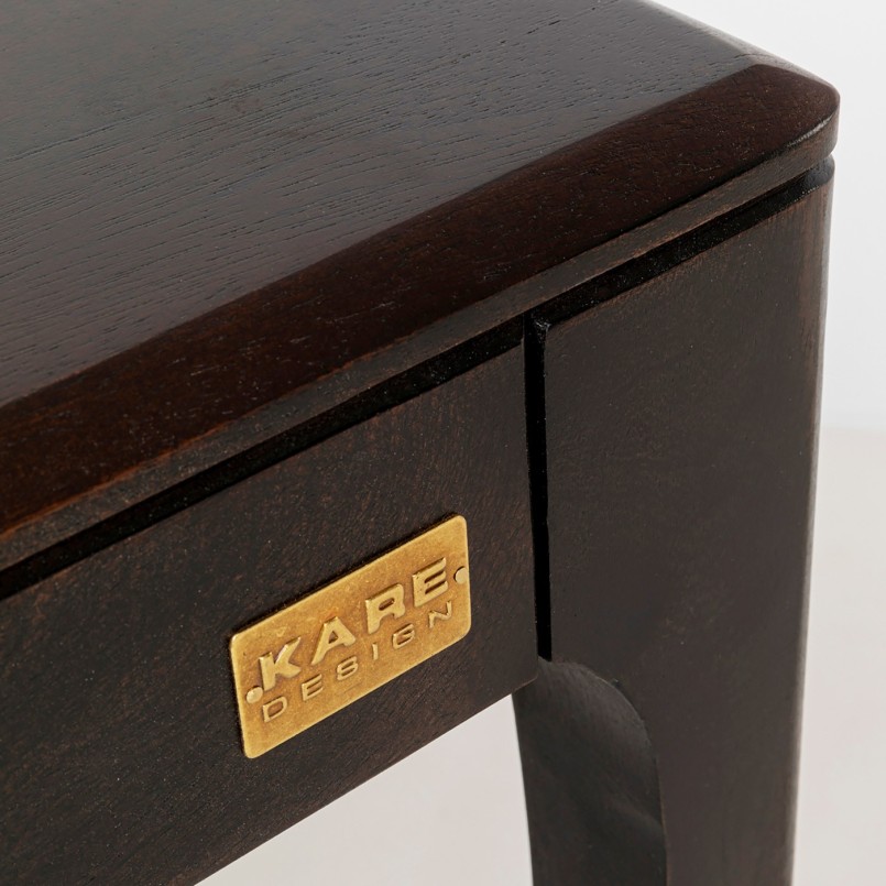 Table rétro en bois - Brooklyn Walnut - Kare Design