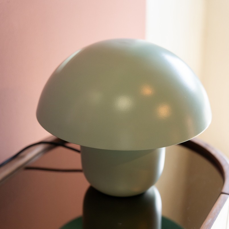 Retro blue steel mushroom lamp - Mushroom - Kare Design