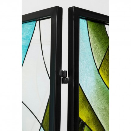 Room Divider Serena blue and green Kare Design