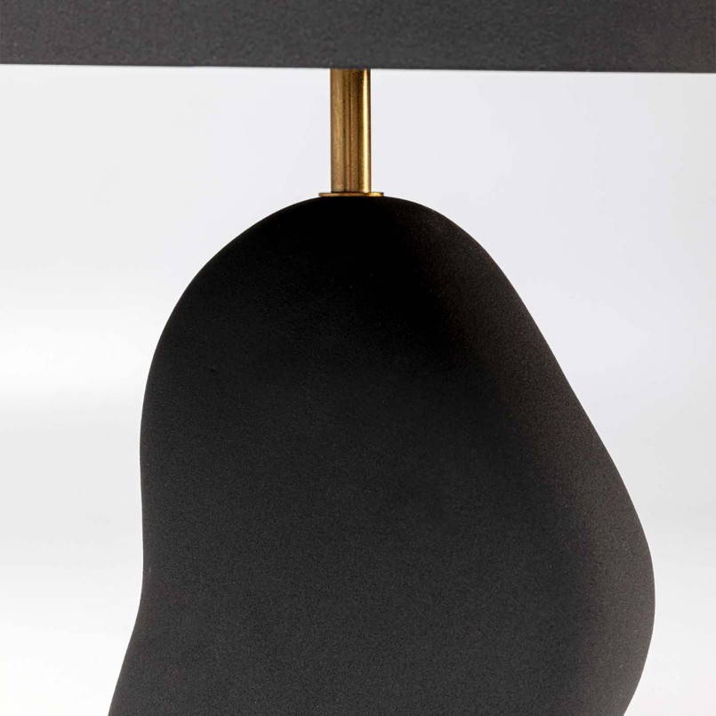 Black and gold steel lamp - Nube - Kare Design