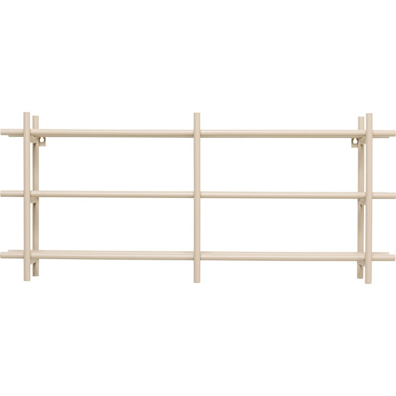 Porte-bouteille mural beige en acier - Cape Town - Kare Design