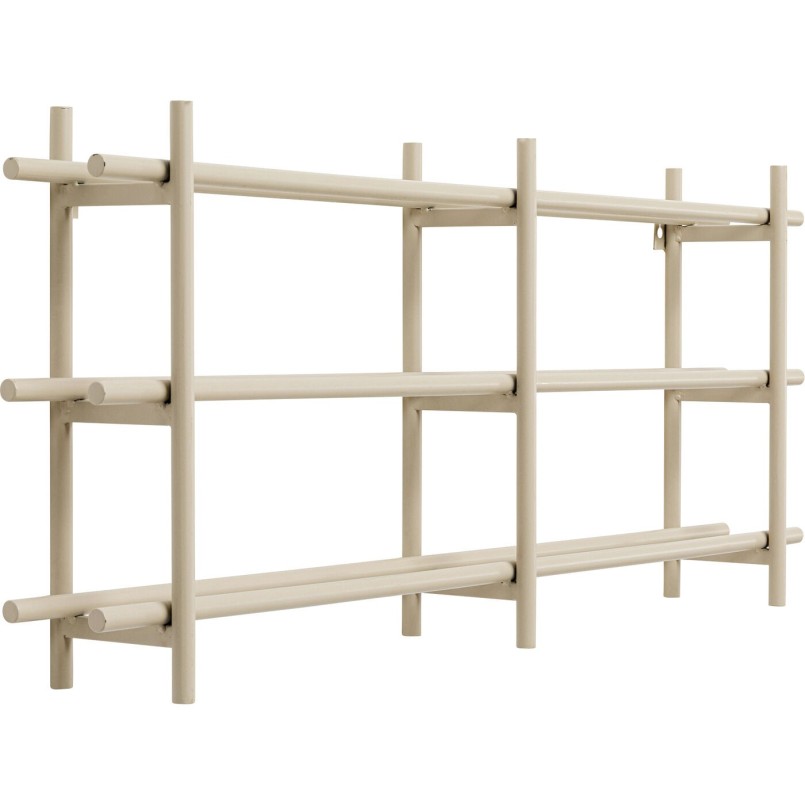 Porte-bouteille mural beige en acier - Cape Town - Kare Design