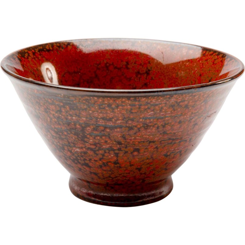 Bols en faïence rouge et noire - Ari - Kare Design
