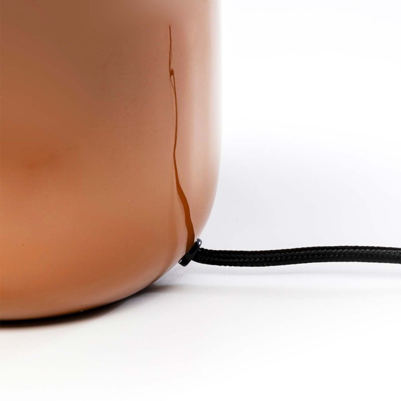 Lampe rétro marron - Mushroom - Kare Design