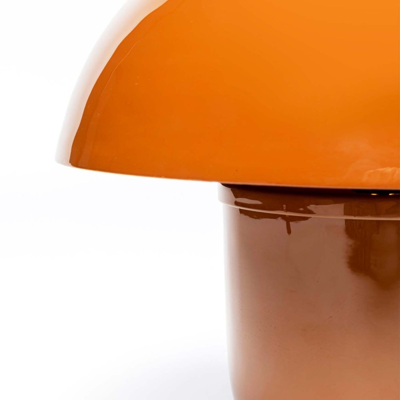 Lampe rétro marron - Mushroom - Kare Design