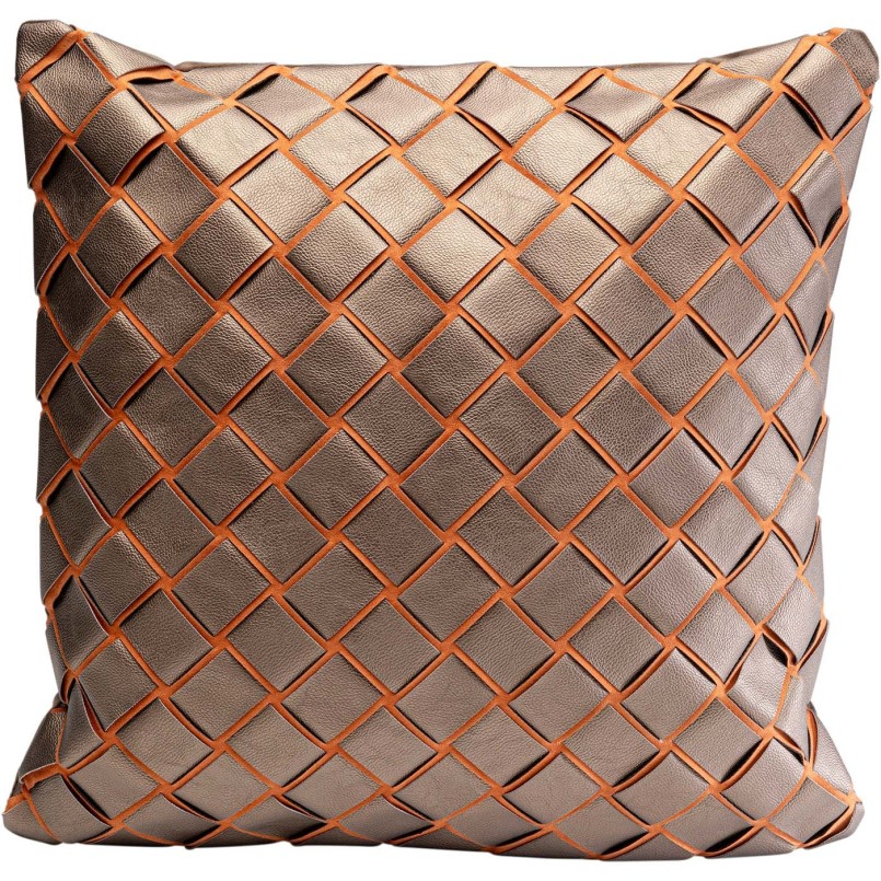 Coussin bandes entrecroisées - Zoe - Kare Design