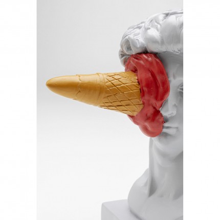 Deco greek statue ice cream 17cm Kare Design